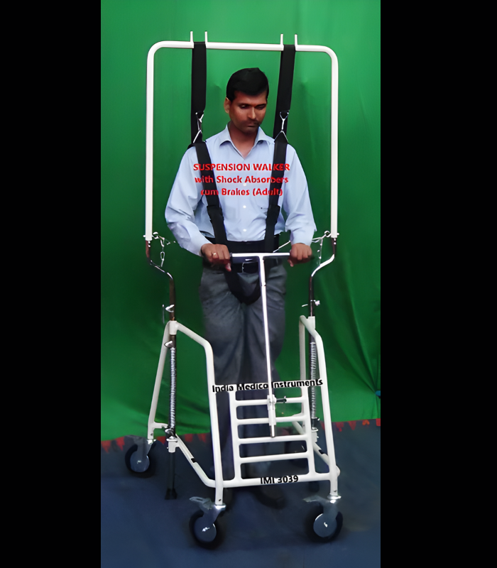Suspension Walker With Shock Absorbers Cum Brakes, IMI 3039